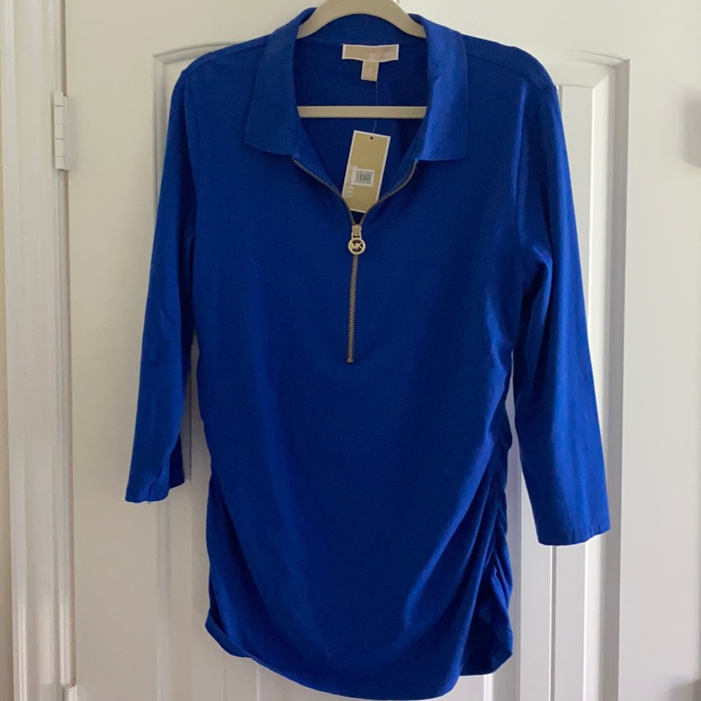 Michael Kors royal blue pullover XL
